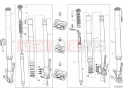 DUCATI Multistrada 1200 S Touring FRONT FORK