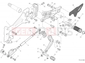 DUCATI Panigale V4 SP Footrests Left