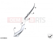BMW Motorrad BMW 2024 F models F 900 XR A2 (0K41) Tail trim | Tail trim