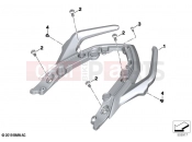 BMW Motorrad BMW 2024 F models F 900 XR A2 (0K41) Handle rear | Handle rear