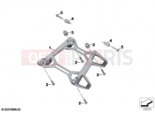 BMW Motorrad BMW 2024 F models F 900 XR A2 (0K41) Case holder | Case holder