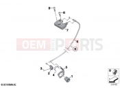 BMW Motorrad BMW 2024 F models F 900 XR A2 (0K41) Seat bench locking system | Seat bench locking system