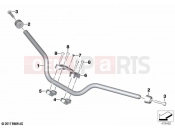 BMW Motorrad BMW 2024 F models F 900 XR A2 (0K41) Handlebar | Handlebar