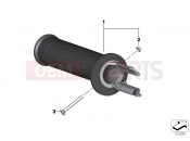 BMW Motorrad BMW 2024 F models F 900 XR A2 (0K41) Grip left heated | Grip left heated