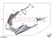 BMW Motorrad BMW 2024 F models F 900 XR A2 (0K41) Engine spoiler 2 | Engine spoiler 2
