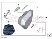 BMW Motorrad BMW 2024 F models F 900 XR A2 (0K41) Soft case | Soft case