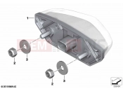 BMW Motorrad BMW 2024 F models F 900 XR A2 (0K41) LED rear light | LED rear light