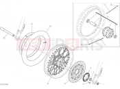 DUCATI 2020 Scrambler Cafe Racer Front Wheel