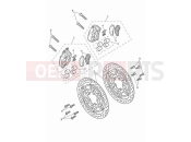 Triumph 2023 Speed Triple 1200 RR Front brake caliper & discs