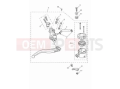 Triumph 2023 Speed Triple 1200 RR Front brake master cylinder