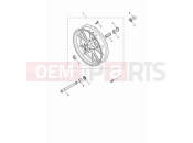 Triumph 2023 Speed Triple 1200 RR Front wheel