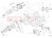 DUCATI 2016 Scrambler Classic VERTICAL CYLINDER HEAD - TIMING