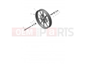 Triumph 2024 Scrambler 400 X Front Wheel
