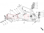 DUCATI 1996 Monster 600 EXHAUST SYSTEM » EXHAUST SYSTEM