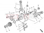 DUCATI 1996 Monster 600 CRANKSHAFT » ENGINE CASE