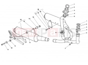 DUCATI 1996 Monster 750 EXHAUST SYSTEM » EXHAUST SYSTEM
