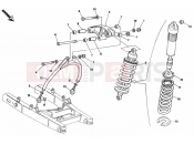 DUCATI Monster 900 REAR SHOCK ABSORBER » SWING ARM