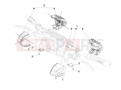 Selectors - Switches - Buttons - Piaggio Beverly 300 HPE E5 (EU) 2021