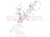 Throttle body - Injector - Induction joint - Piaggio Beverly 300 HPE E5 (EU) 2021