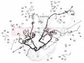 PIAGGIO Beverly 400 Deep Black E5 (EU) Main cable harness