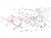 PIAGGIO Beverly 400 Deep Black E5 (EU) Swinging arm