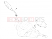 Driving mirror/s - Piaggio Medley 125 E5+ (EU) 2024