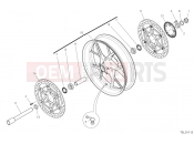 DUCATI 2020 Multistrada 1260 S Touring FRONT WHEEL