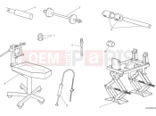 DUCATI 2023 Monster SP Workshop service tools (frame)