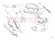DUCATI 2023 Monster SP Front fairings