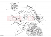 DUCATI 2023 Monster SP Rear subframe