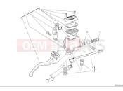 DUCATI 2025 Desert X Front brake pump