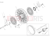DUCATI 2025 Desert X Front wheel