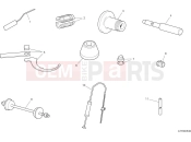 DUCATI 2025 Diavel for Bentley Workshop service tools - frame