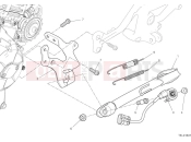 DUCATI 2025 Diavel for Bentley Side stand
