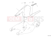 DUCATI 2025 Diavel for Bentley Rear mudguard