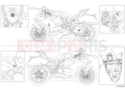DUCATI 2025 Panigale V2 S Positioning plates