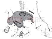 DUCATI 2025 Panigale V2 S Fuel tank