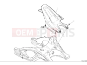 DUCATI 2025 Panigale V2 S Rear mudguard