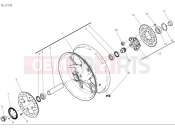 DUCATI 2025 Panigale V4 Rear wheel