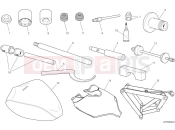 DUCATI 2025 Panigale V4 Workshop service tools - frame