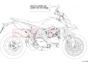 Positioning plates - Ducati Hypermotard 950 2025