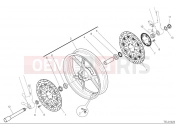 Front wheel - Ducati Hypermotard 950 2025