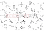 Workshop service tools - engine - Ducati Hypermotard 950 2025