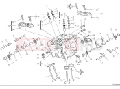 Vertical cylinder head - Ducati Hypermotard 950 2025