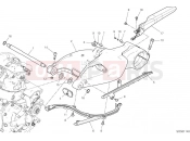 Rear swingarm - Ducati Hypermotard 950 SP 2025