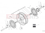 Front wheel - Ducati Hypermotard 950 SP 2025