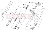 DUCATI 1995 Supersport 600 SS FRONT FORK » FRONT SUSPENSION