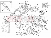 DUCATI 1995 Superbike 748 REAR FRAME BIPOSTO » FRAME