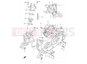 SUZUKI AY50WS K3 (2003) Katana 2D - CRANKCASE (MODEL AY50 K2, SEE NOTE )