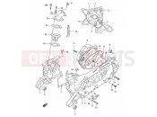 SUZUKI AY50WS K3 (2003) Katana 2E - CRANKCASE (MODEL AY50 K3/K4)
